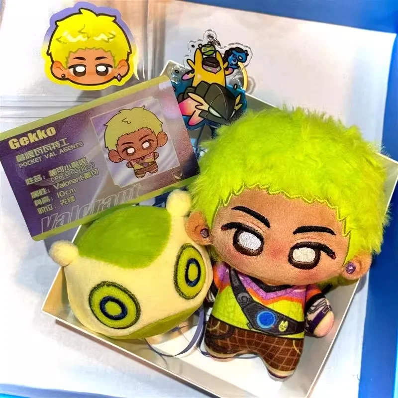 100%オリジナルの大胆な契約アニメゲーム周辺機器、座り姿勢の小さな人形ぬいぐるみ、バックパックペンダント、キーホルダー、小さな人形