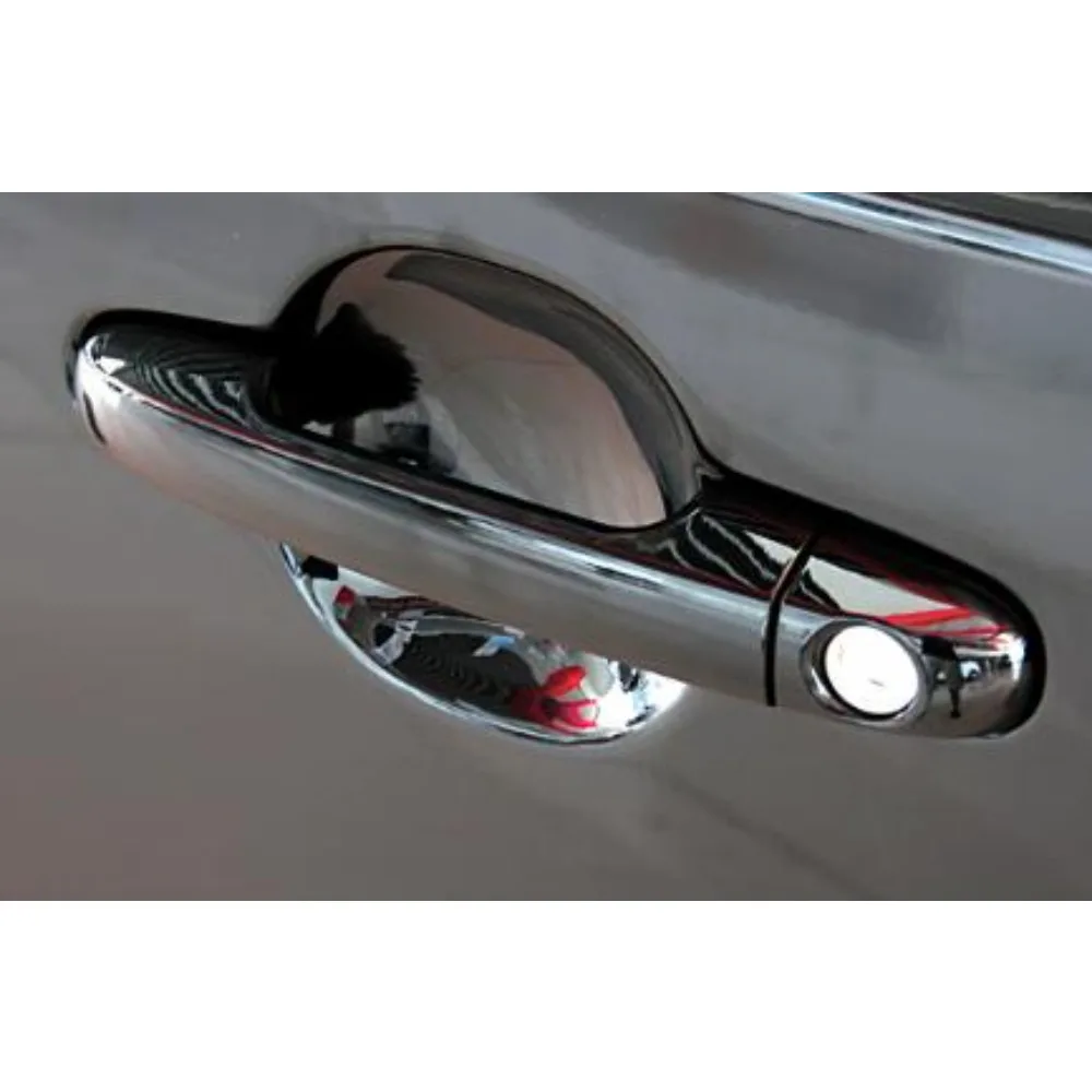 

Accessories for KIA Forte Chrome Black Car Exterior Door Handle Small Cover Automobile Part Brand New Front Rear Left LH 1pc
