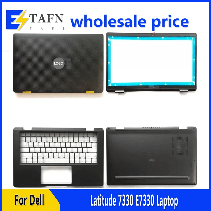 New Original For Latitude 7330 E7330 Laptop LCD Back Cover Front Bezel Upper Palmrest Bottom Base Case Keyboard Hinges