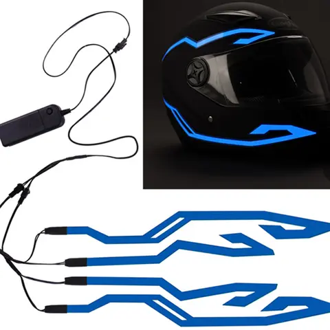 6 best sales Tron hjälm ljusremsa - №6