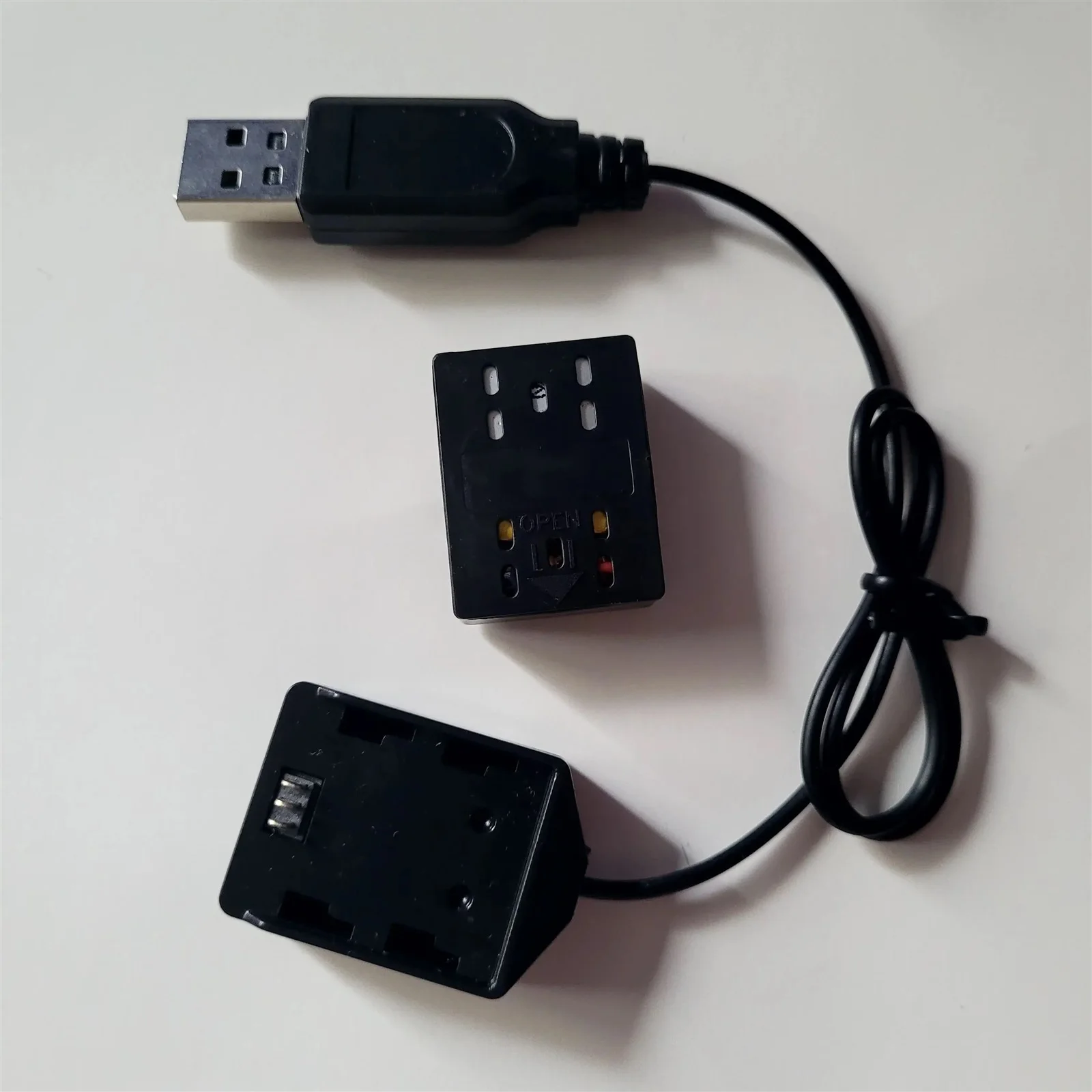 Akumulator do drona, do drona 4D V2 Akumulator Lipo / kabel ładowarki USB Część RC Drone Mini Quadcopter 4D-V2 Akcesorium