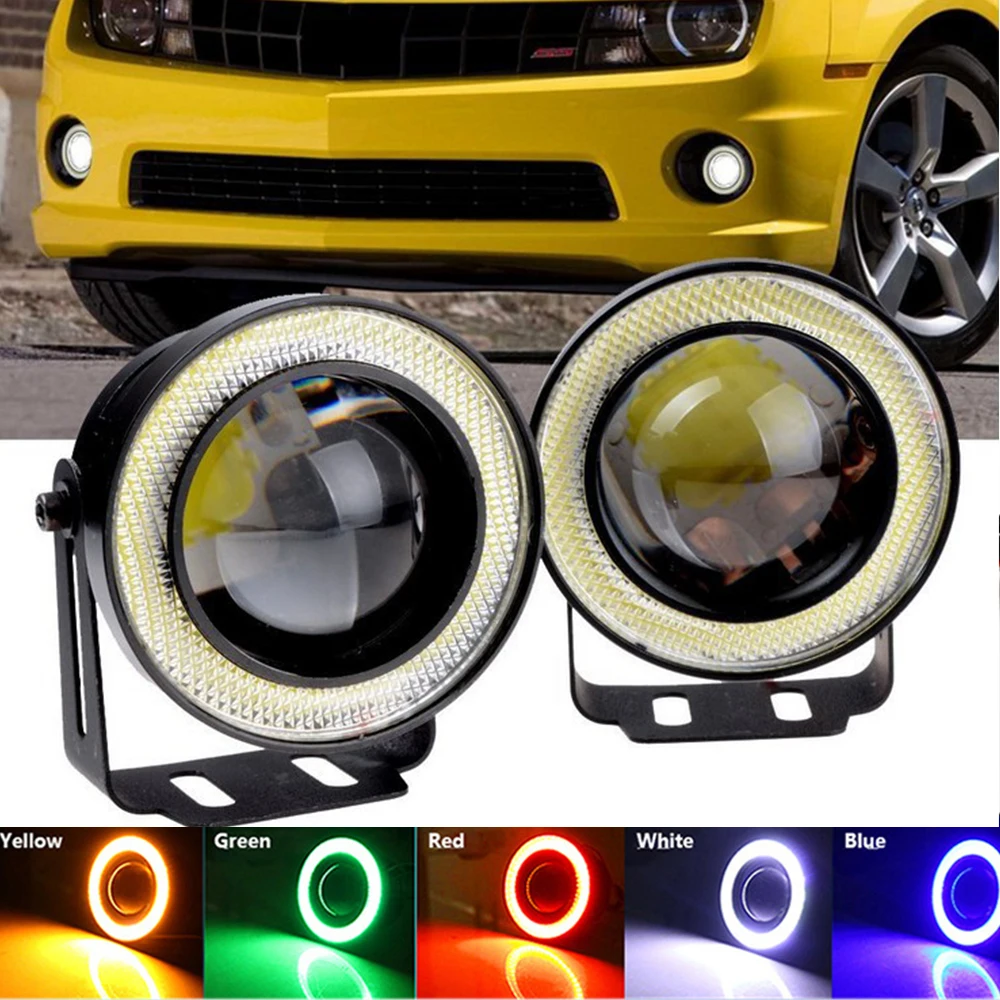 Projector COB LED Car Fog Light 3.5