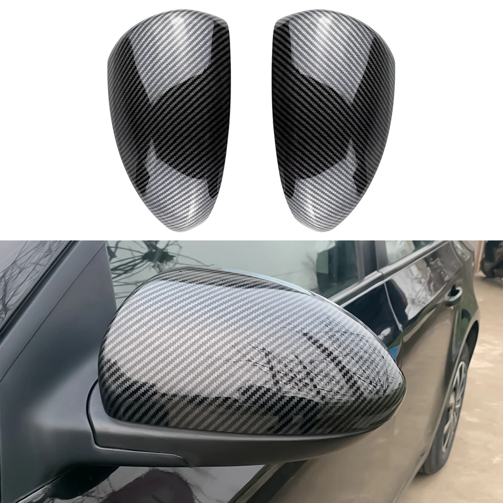 Car Side Rearview Mirror Cover for Chevrolet Cruze 2009-2014 2Pcs ABS Car Decoration Sticker Trim Exterior Accessories