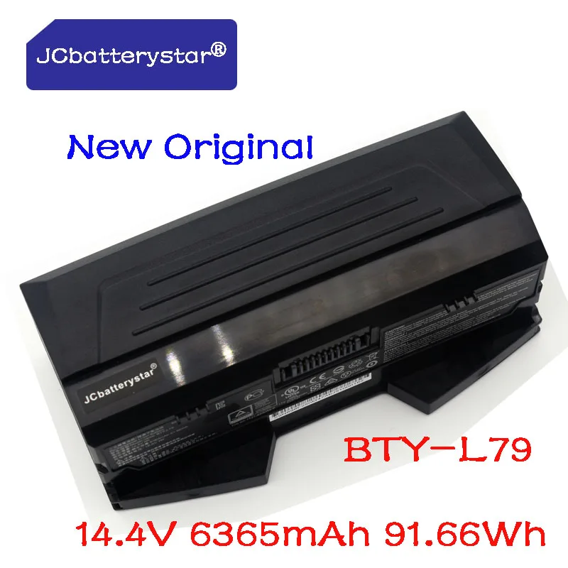 JC New Original BTY-L79 Laptop Battery for MSI HTCVIVE VR One 7RE-231CN Backpack Portable Battery 14.4V 6365mAh 91.66Wh