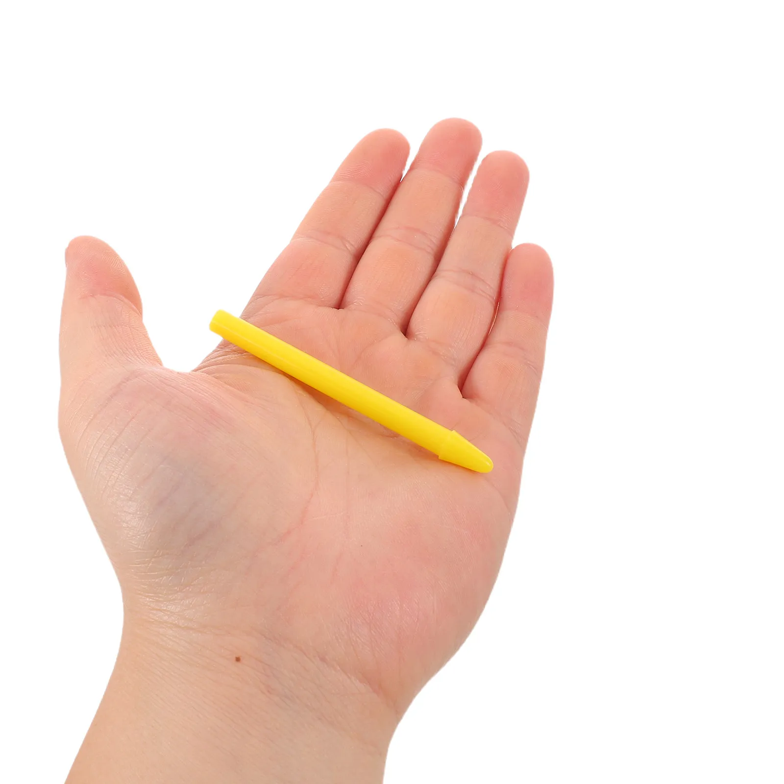 30Pcs Microcentrifuge Tube Pestles 1.5ml Plastic Grinding Rods Laboratory Sample Grinder Tissue Grinding Stick Yellow