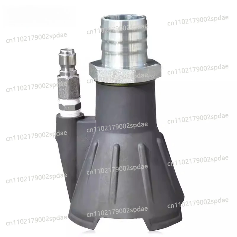 4000psi 25L/min High Pressure Sludge Sucker Pump Head  Sludge mud sucker Extractor Head inlet 3/8
