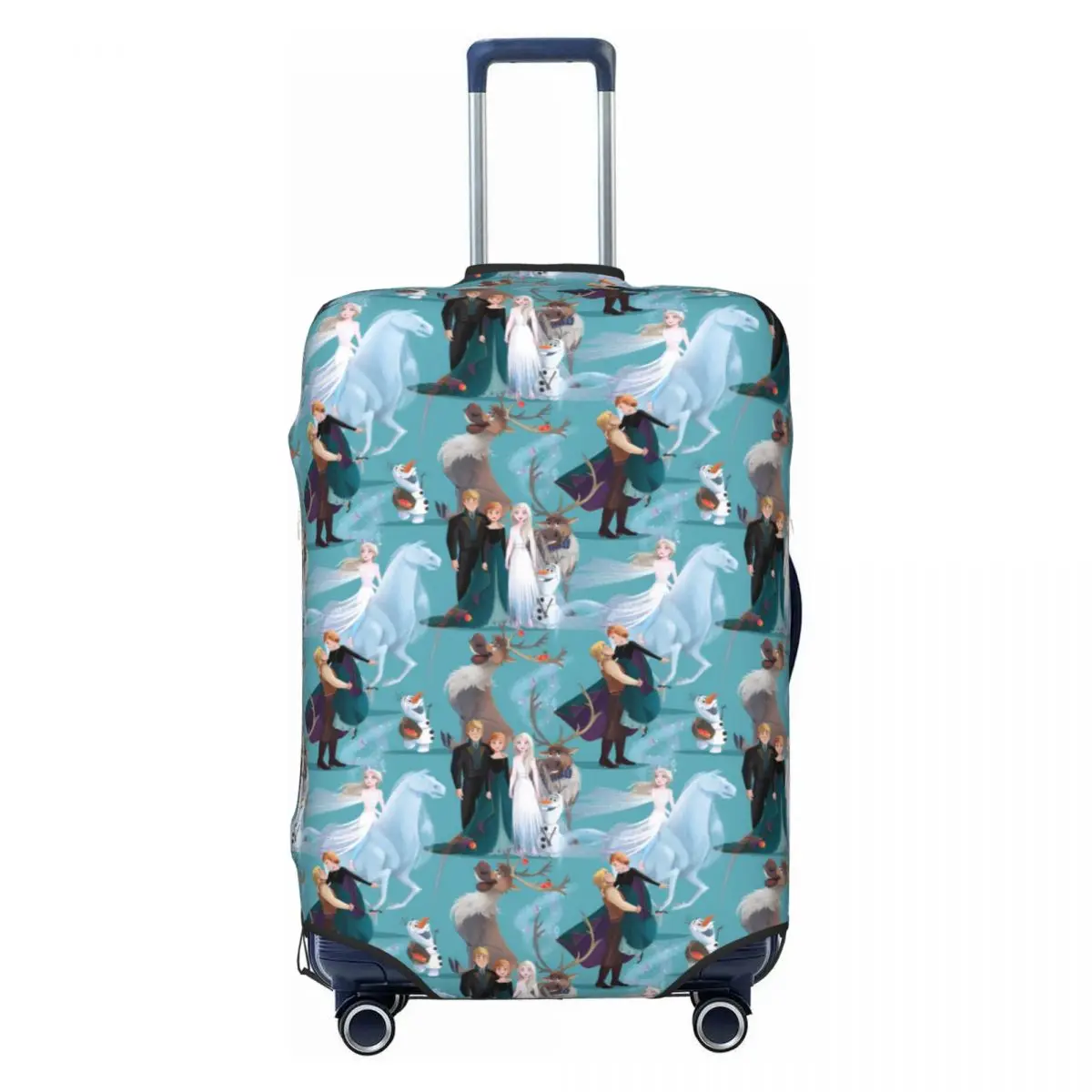 

Эластичный защитный чехол для чемодана с милым дизайном Эльзы из мультфильма «Холодное сердце»