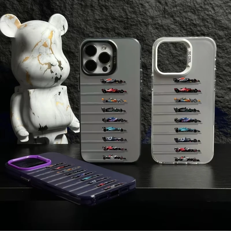 Formula Racing Cars Design Case For Samsung Galaxy S25 S24 S23 Ultra S22 Plus S21 S20 FE A15 A34 A35 A53 A54 A55 Cover - náhled 5