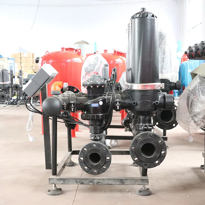 Automatic backwash laminated filter Agricultural irrigation laminated filter Automatic flush laminated filter