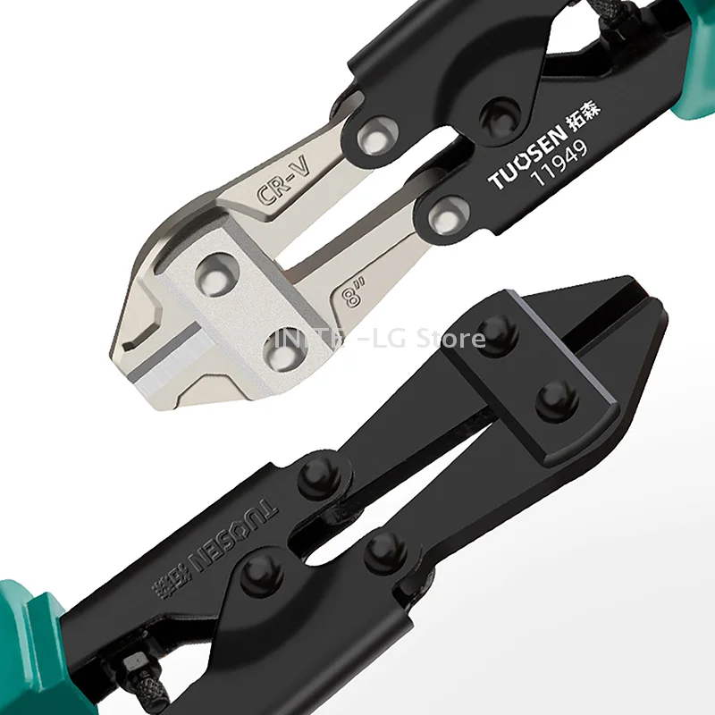 8" Mini Bolt Cutter Multitool Steel Wire Cutter Bolt Cutter Wire Rope Clamp Plier Labor-saving Multi-functional Cutting Scissors