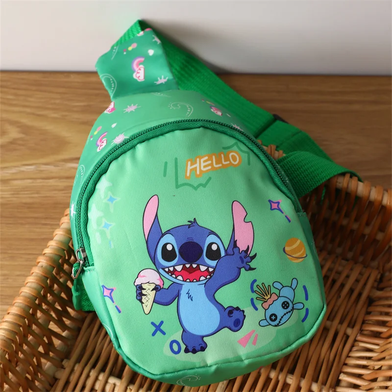 

1/2pc Cute Disney Stitch Chest Bag – Signature Character Art with Adjustable Strap, Perfect Gift,