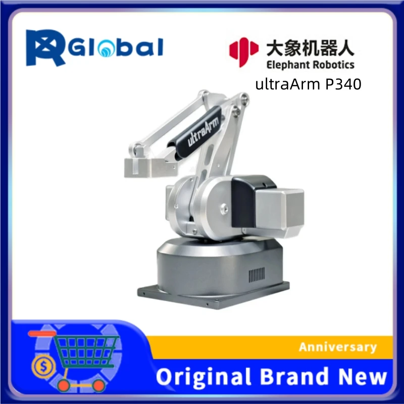 

ultraArm P340 high-performance 4-axis programmable collaborative robotic arm with different educational packages