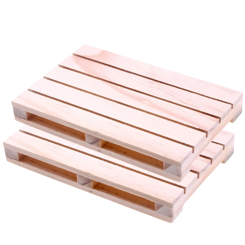 

2 Pcs Wooden Cup Coaster Daily Use Wear Resistant Reusable Home Decor Insulation Table Protection Mat Household