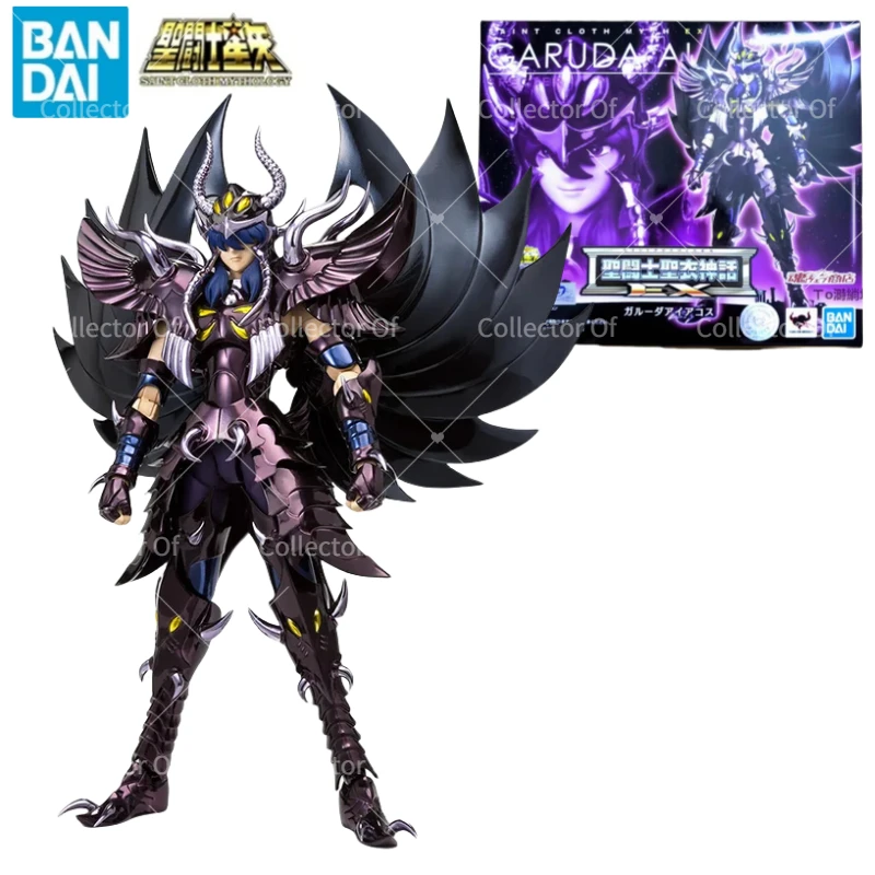 

Bandai Оригинальные фигурки героев аниме Saint Cloth Myth EX GARUDA AIACOS из ПВХ, металлическая броня, коллекция игрушек ручной работы для мальчиков