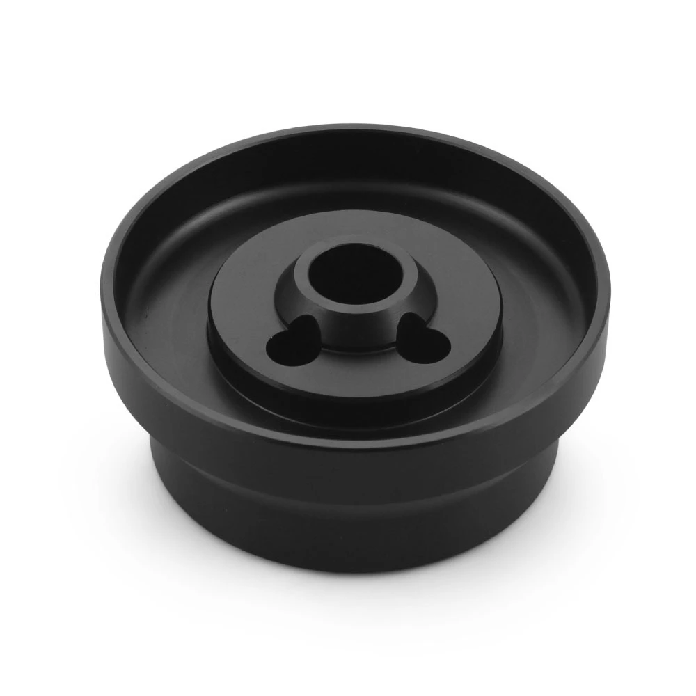 5 and 6-hole Polished Steering Wheel Short Hub Adapter (0.5