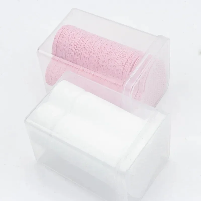 Lingettes en Papier Coton pour Dissolvant de Colle à Cils, Tampons Nettoyants pour la Bouche de la Bouteille de Colle, Empêche l'Ecreusement des Extensions de Cils, 200 Pièces