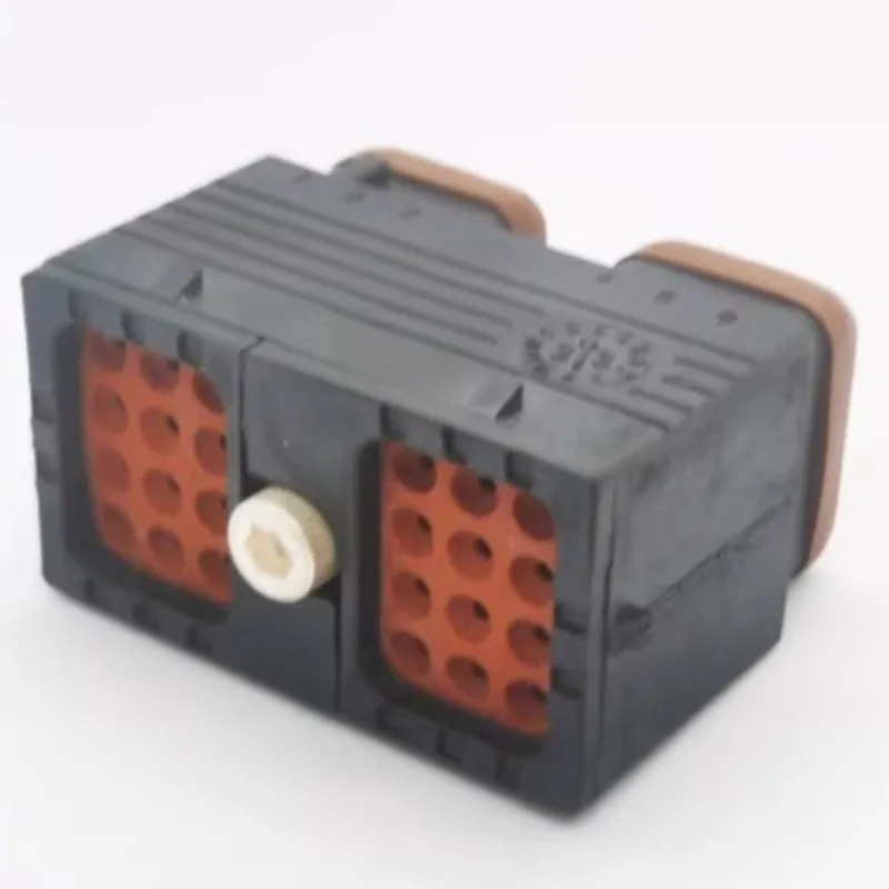 DRC16-24SA 24 دبوس أنثى موصل الإسكان، سلك كهربائي تسخير قذيفة، حقيقية موصل سالب غمد