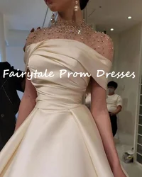 Fairytale Evening dresses Strapless Floor-Length Zipper up Strapless Prom dresses Dress Women Elegant Luxury Wedding Dress Dress