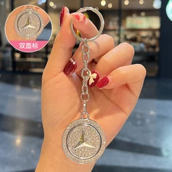 Fashion Keychains Creative Key Chain Car Keyrings For Mercedes Benz A C E S G Class GLC CLE CLA GLB GLS W177 W205 W213 W222 X167