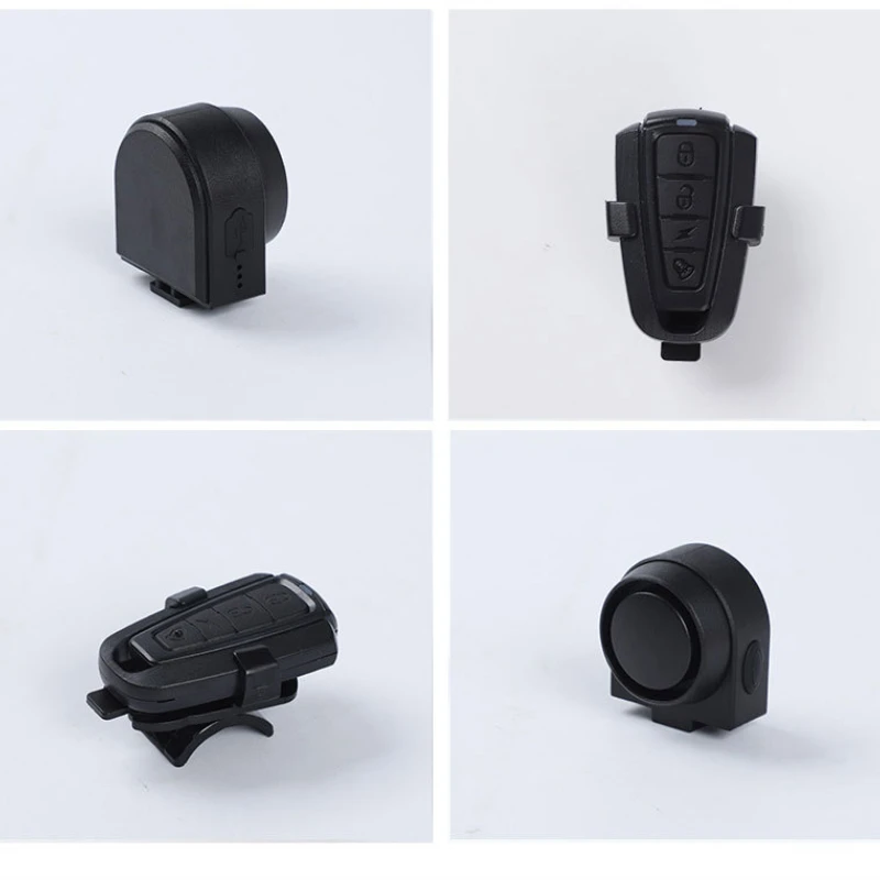 جرس إنذار للدراجة مضاد للسرقة، جهاز تحكم عن بعد لاسلكي ذكي، قابل لإعادة الشحن، عمر بطارية طويل جدًا، معدات ركوب الدراجات قابلة للتعديل