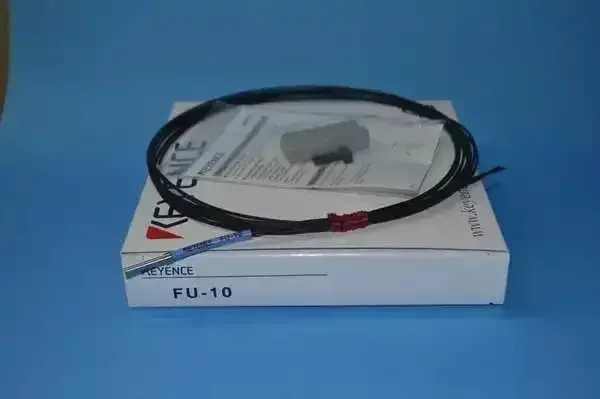 New spot KEYENCE Keyence fiber optic sensor FU-10 with focusing mirror magnifying glass fiber amplifier