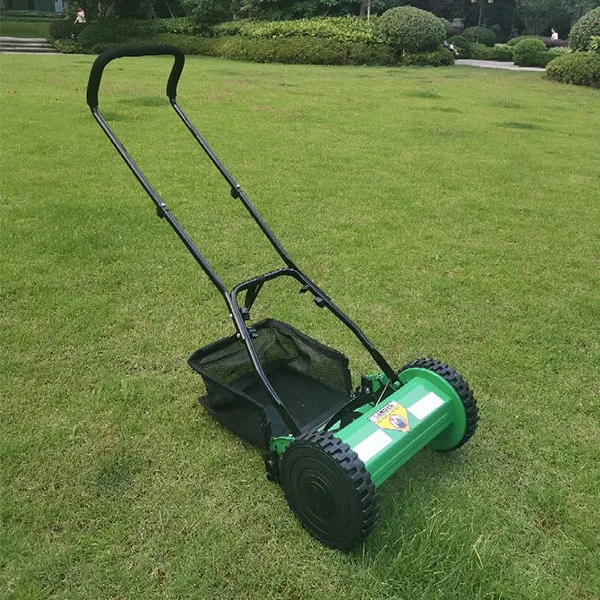 12 inch Daily used Industrial Grass Trimmers Hand push Stereo handle Grass cutter manual reel Lawn mower garden tools