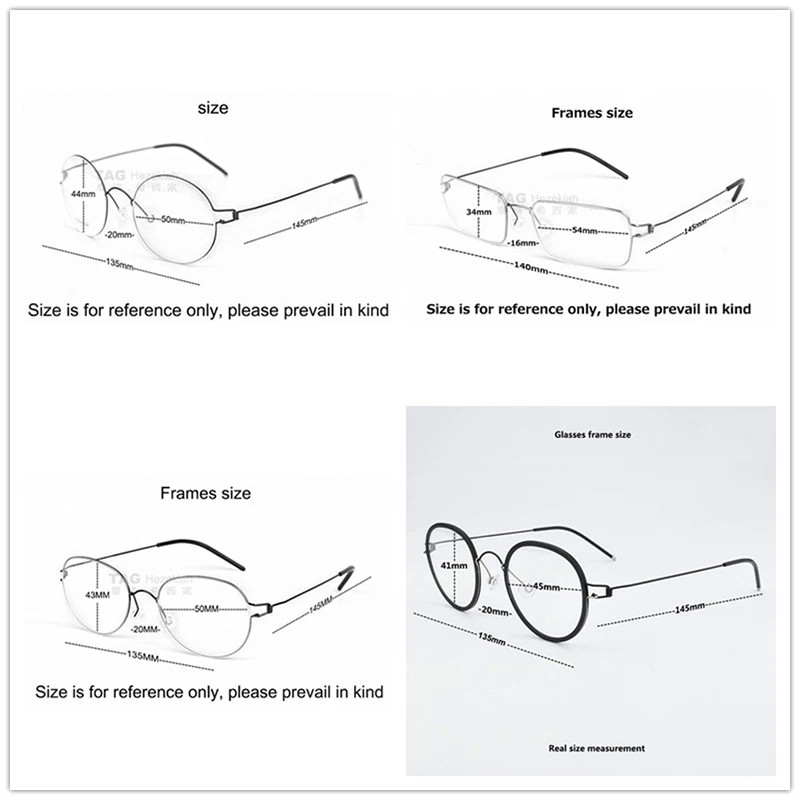 Sunglasses Men Round Glasses Frame Men Women Korea Eyeglass Frames Titanium Brand Eyewear Retro Ultralight Eyeglasses Sun glasse