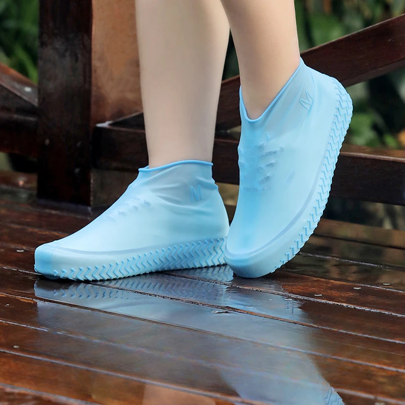 Children Rain Silicone Waterproof Shoe Covers Low-top Non-slip Rain Shoes Kids Students Outdoor on Foot Rainproof Shoe Covers