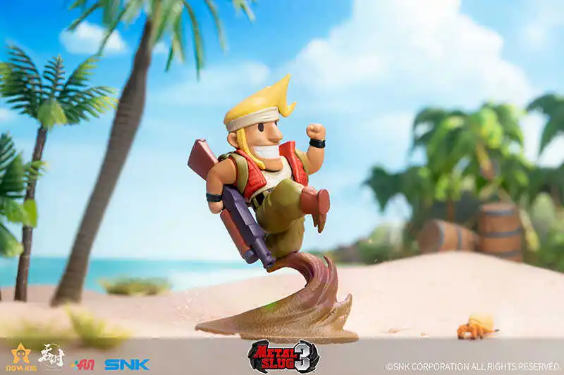 TUNSHI Studio METAL SLUG 3 شخصيات كرتونية سلسلة ألعاب الرماية اليابانية الكلاسيكية مجموعة الشكل هدية عيد ميلاد للأطفال اللعب