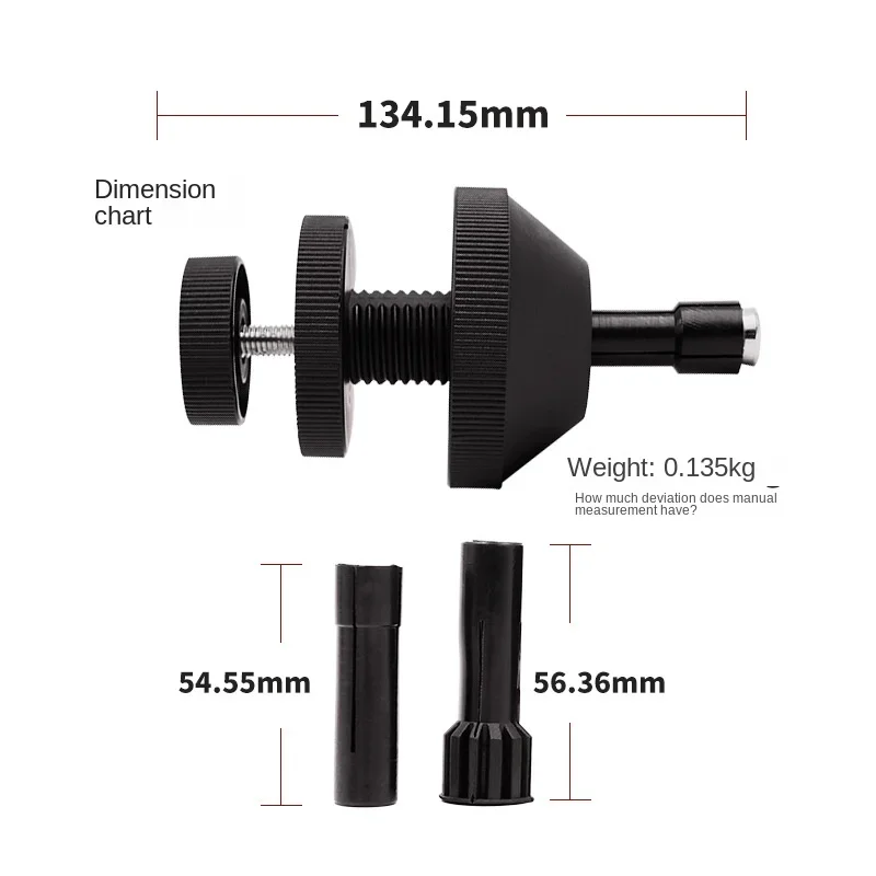 Universal Single Plate Car Van Clutch Alignment Kit Aligning Tool With 3 Collets Car Disassembly Tool Car Repair Fix Correcting