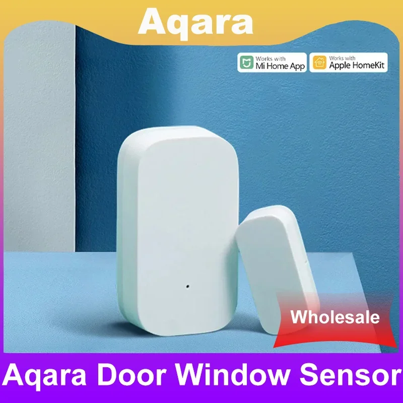 Aqara Smart Door Window Sensor Zigbee Mini Door Sensor Wireless Connection Alarm Smart Home HomeKit per Xiaomi Mijia Mi Home