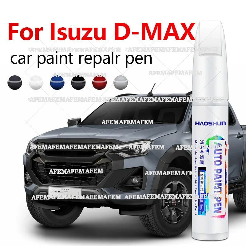 For 1972-2025 Isuzu D-MAX Paint Scratch Repair Accessories Black Grey Red Silver White Blue Orange Car Paint Repair Pen