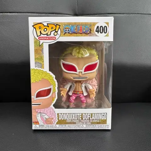 One Piece Donquixote Doflamingo Funko Pop Action Doll Model 400 Joker Vinyl Sculpture Dolls Limited Edition Collect Commemorate