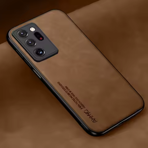 Silicone Cover For Samsung Galaxy Note 20 Ultra Case Pu Leather S25 Case For Samsung S21 S22 S23 S24 S25 Plus Note 20 Ultra Case