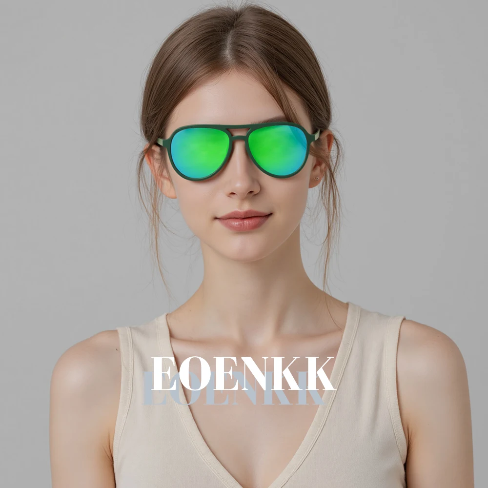 

Trendy Gradient Oversized Pilot Sunglasses Polarized UV400 Vintage Driving Shades for Men And Women Brand Design