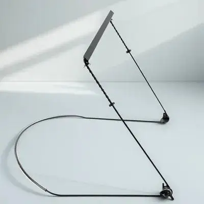 

Adjustable Harmonica Neck Holder Zinc Alloy Metal Stand Durable Clip For 10-Hole 16-Hole Mouth Organ Hands-Free Play Lightweight