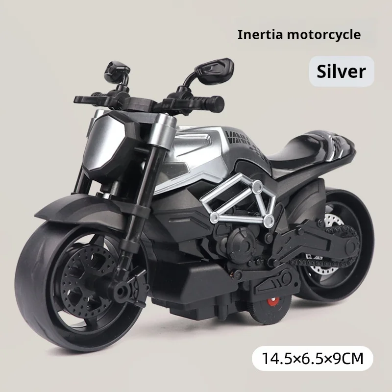 Kinderspielzeugautos, Trägheits- und coole Motorräder, Spielzeugmodell, Lokomotiven, Ornamente, Simulation, Spielzeugautos für Jungen, Geschenke.