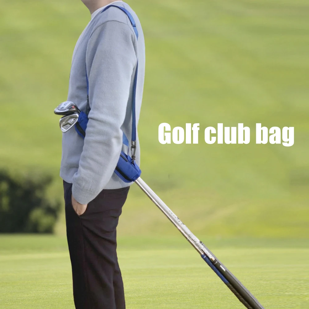 

Golf Club Carrier Bag Golf Club Bag with Shoulder Strap Carry Driving Range Travel Bag for Driving Range Practice Easy Transport