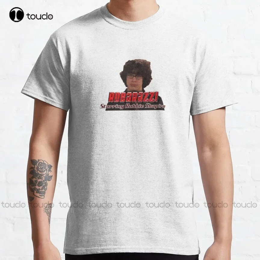 

Robbie Shapiro Robarazzi Meme Classic T-Shirt Tshirts For Women Custom Aldult Teen Unisex Digital Printing Tee Shirt Xs-5Xl New