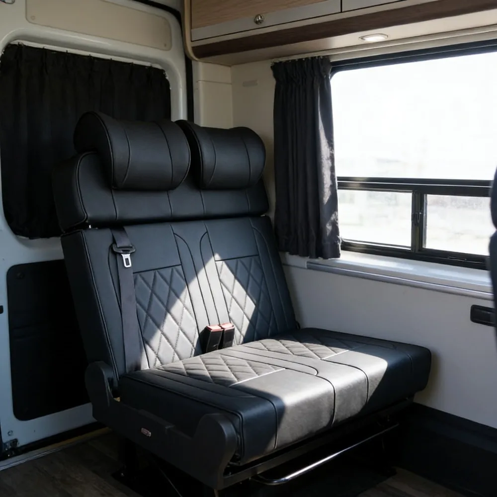 Luxury Adjustable Backrest Folding Seats Custom Wholesale Passenger Seating for MPVs Vans Motorhomes - Comfortable Travel