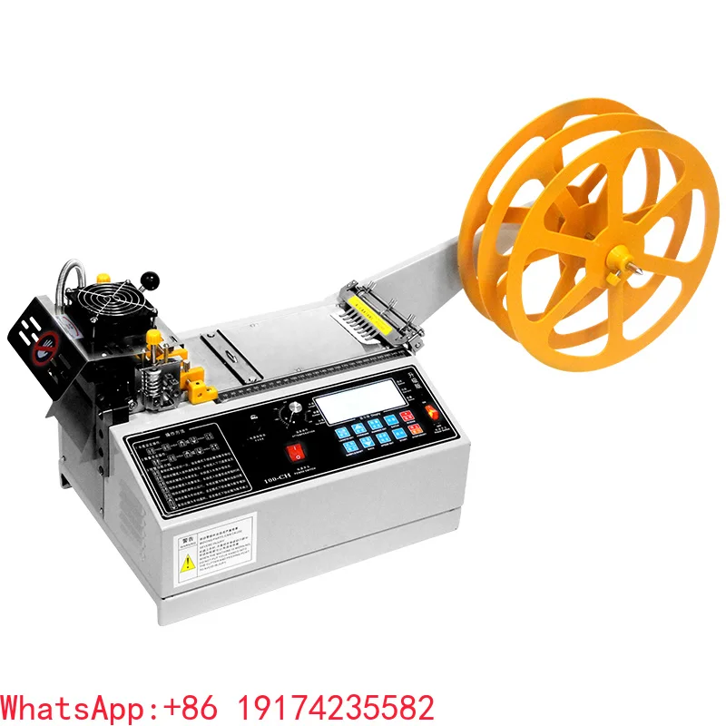Computer Hot And Cold Belt Cutting Machine Velcro Helmet Webbing Elastic Belt Automatic Belt Cutting Machine