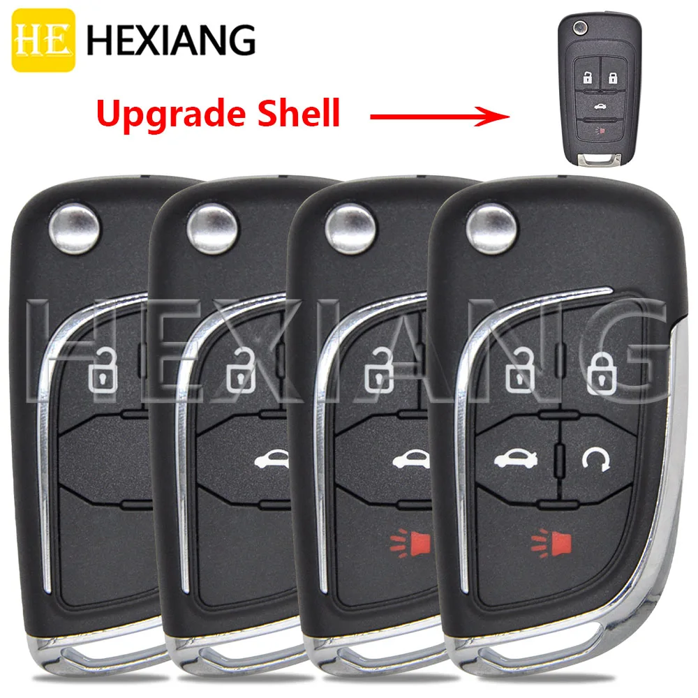 

HE Upgrade HU100 флип-чехол для дистанционного ключа автомобиля для Chevrolet Cruze Aveo Sail Orlando Spark Opel Vauxhall Astra Corsa Zafira