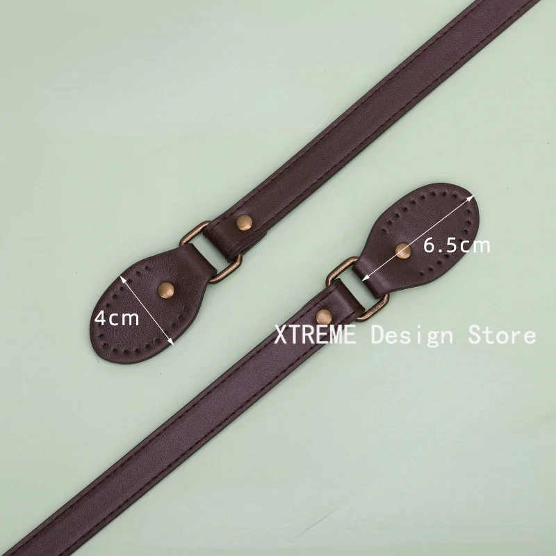 2pcs Pu Leather Shoulder Bag Straps Bag Handles DIY Replacement Women Purse Crossbody Handbag Handle Belts Strap Bag Accessories