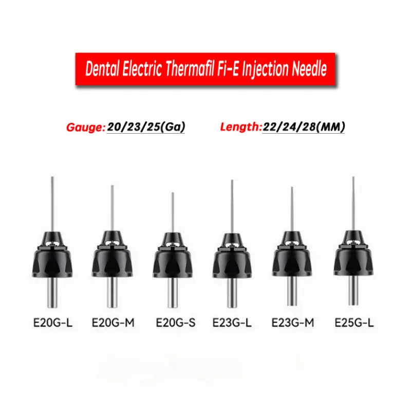 

Электрическая игла для инъекций термопластика Thermafil Fi-E, нагревательная игла для инъекций клея, одноразовая стоматологическая игла для цемента
