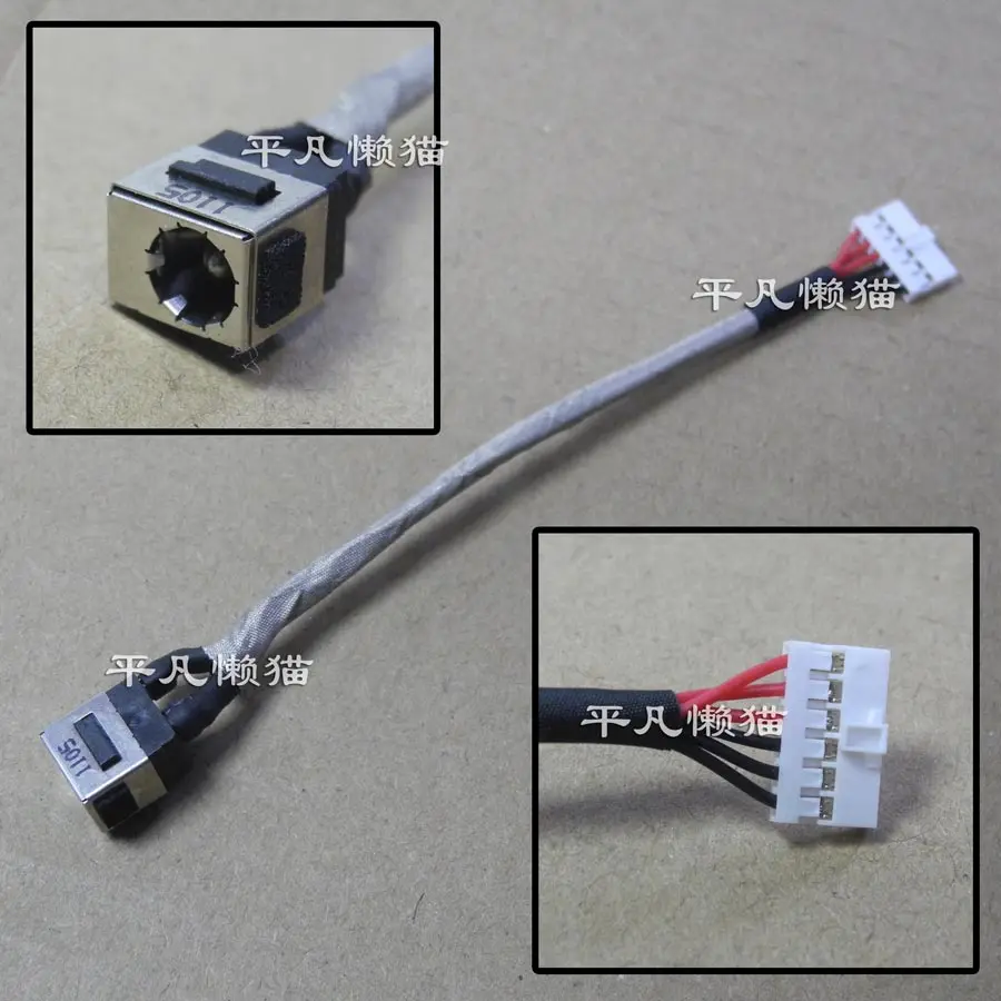 DC Power Jack with cable For MSI GE62 GE72 GS70 GP62 MS1791 MS-16j3 16J9 laptop DC-IN Flex Cable