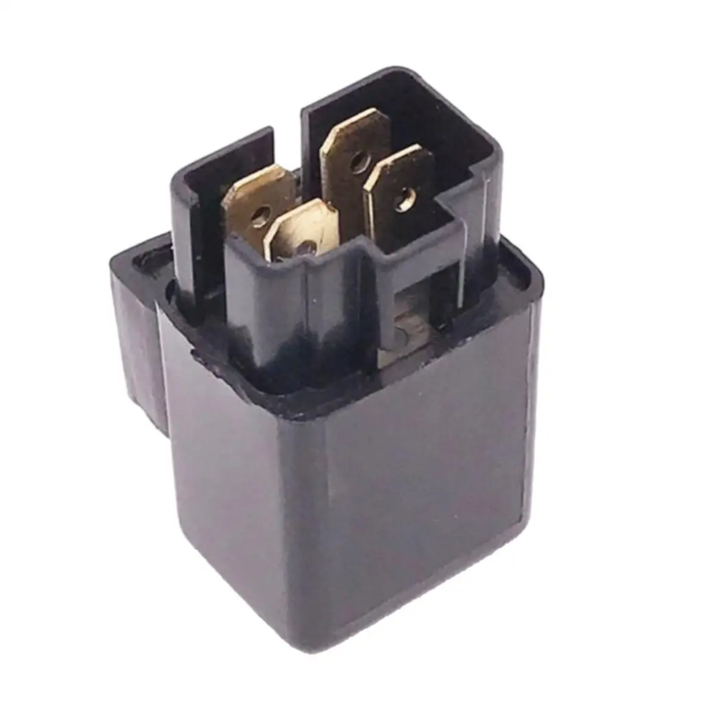 Starter Motor Solenoid Relay Black Plastic Electrical Replacement Part for Yamaha Raptor 350 Warrior YFM350