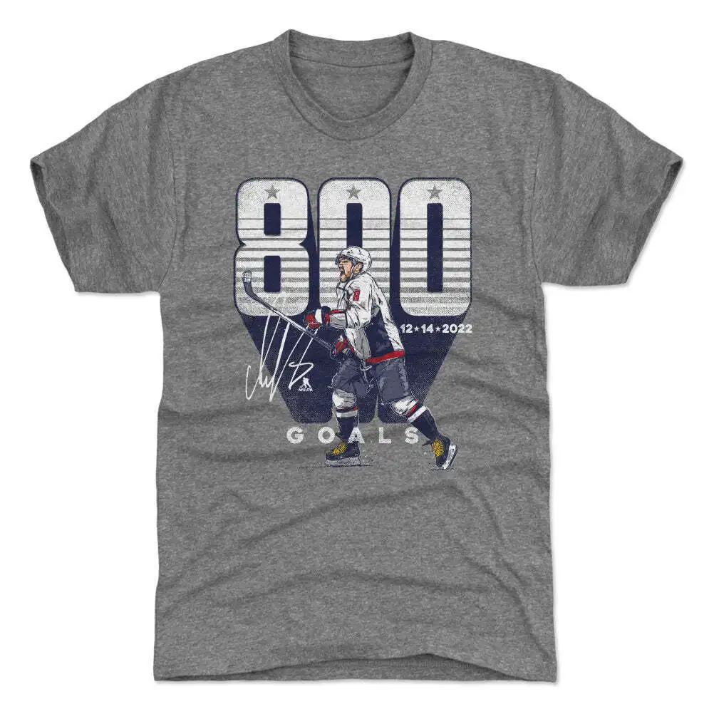 

Alex Ovechkin Washington 800 Goals Bold Wht T-Shirt, Unisex T-Shirt Gift For Fan