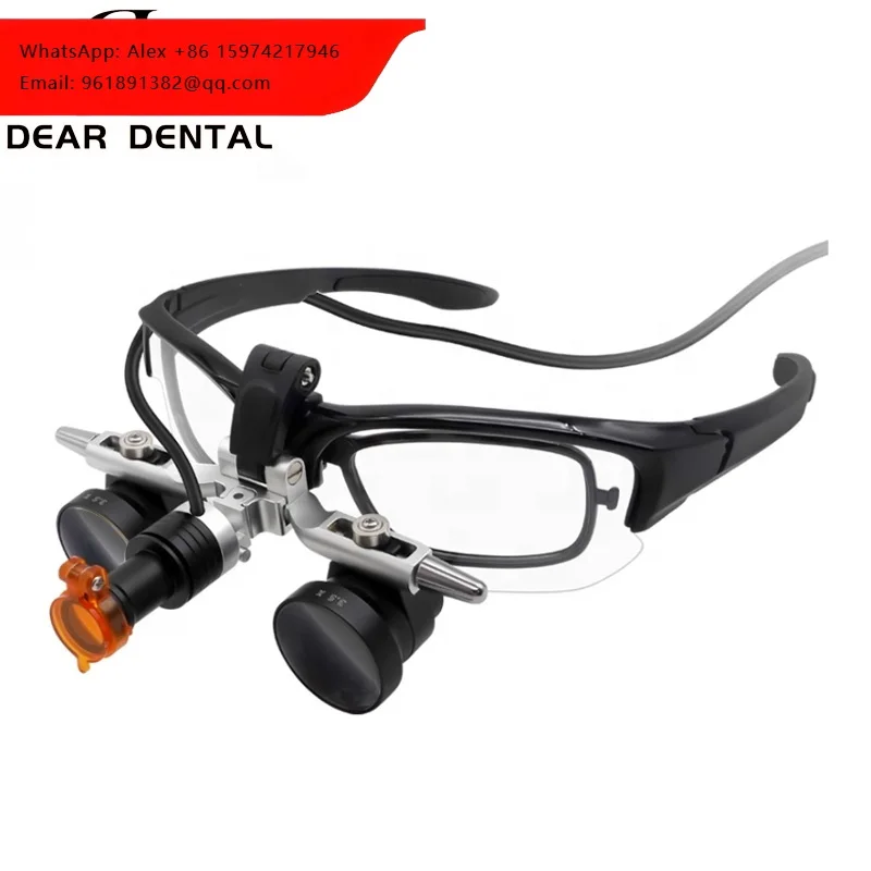 

Medical Dental Loupe LED Headlight LED Dental Lamp With Adjustable Surgical Loupe 5W Dentisit Surgical Headlight