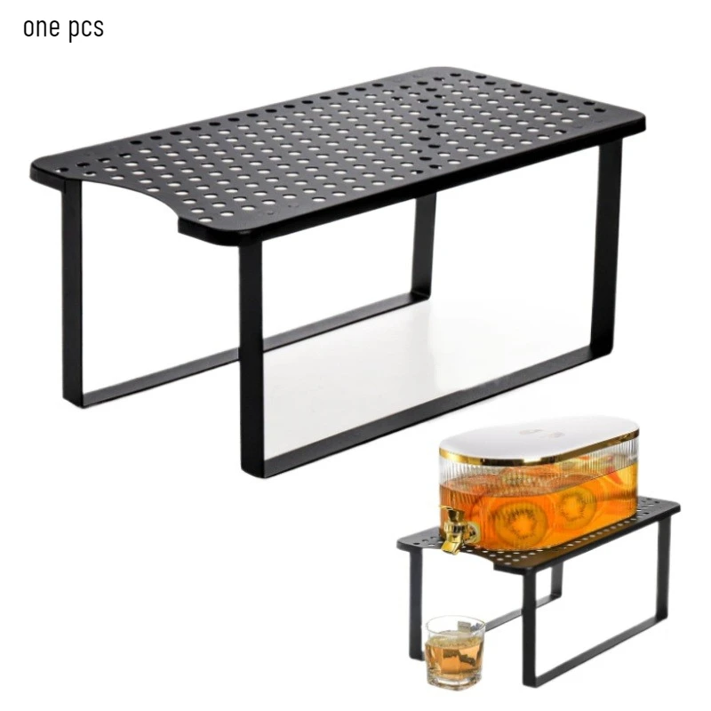 

1SET Countertop Water Dispenser Stand with Drip Tray for Home Kitchen Party Beverage Station Water Filter Dispenser Metal Stand