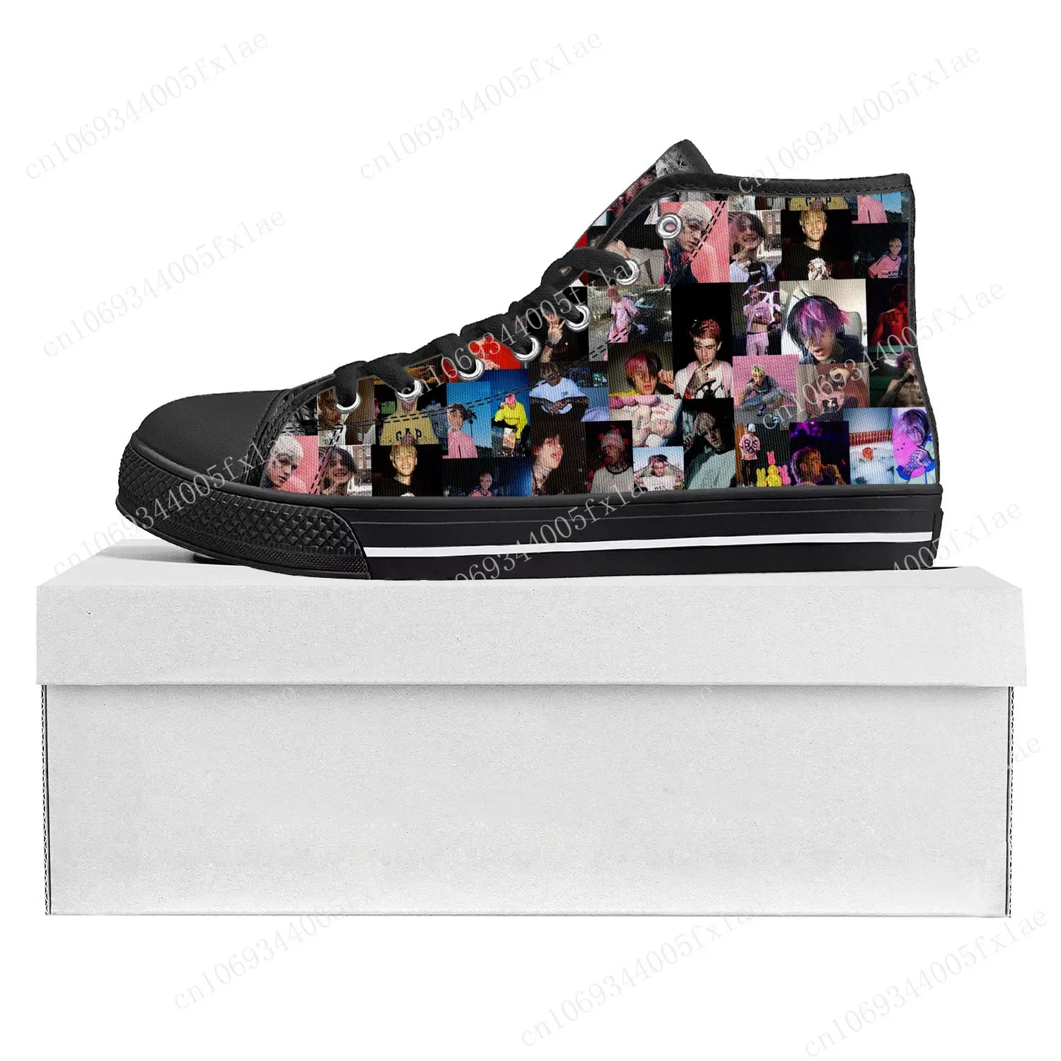 Hot Hiphop Rapper Lil Peep Hoge Kwaliteit Sneakers Heren Dames Tiener Canvas Sneaker Casual Paar Schoenen Aangepaste Schoen